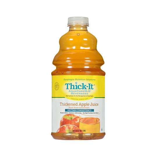 Thick-It apple juice, nectar consistency, 4 units of 1.89L bottles.
