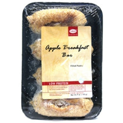 252 gram red and yellow package of Cambrooke Apple Breakfast Bars