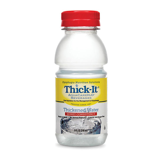 thick-it water, honey consistency, 24 units of 237mL bottles.