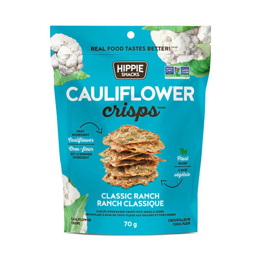 Hippie Snacks Ranch Cauliflower Crisps