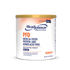 A canister of Mead Johnson Nutrition PFD Iron Fortified Powder for toddlers, featuring a white label with blue and orange text and a gold lid, set against a plain white background.