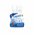 Ensure Compact Chocolate flavored nutrition drink mix in a 118 mL white bottle with a blue and white label, shown on a plain white background.