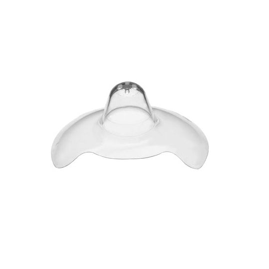 Medela Contact Nipple Shield 24mm, single clear nipple shield.