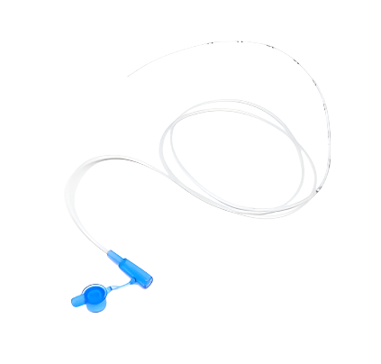 Clear N/G tube. 