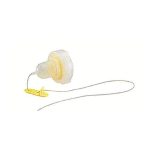 Medela Starter Supplemental Nurser System (SNS), clear and yellow on product.
