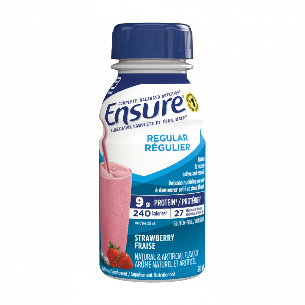 Ensure regular strawberry on white background.