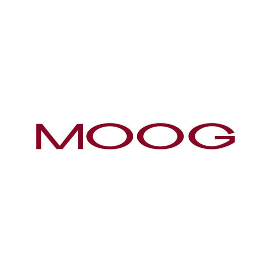 Moog company logo.