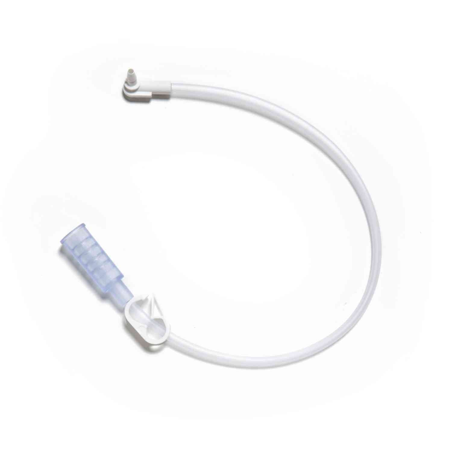 24 inch extension with catheter tip/bous connector and right angle connection.
