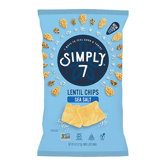 Simply 7 Lentil Chips - Sea Salt