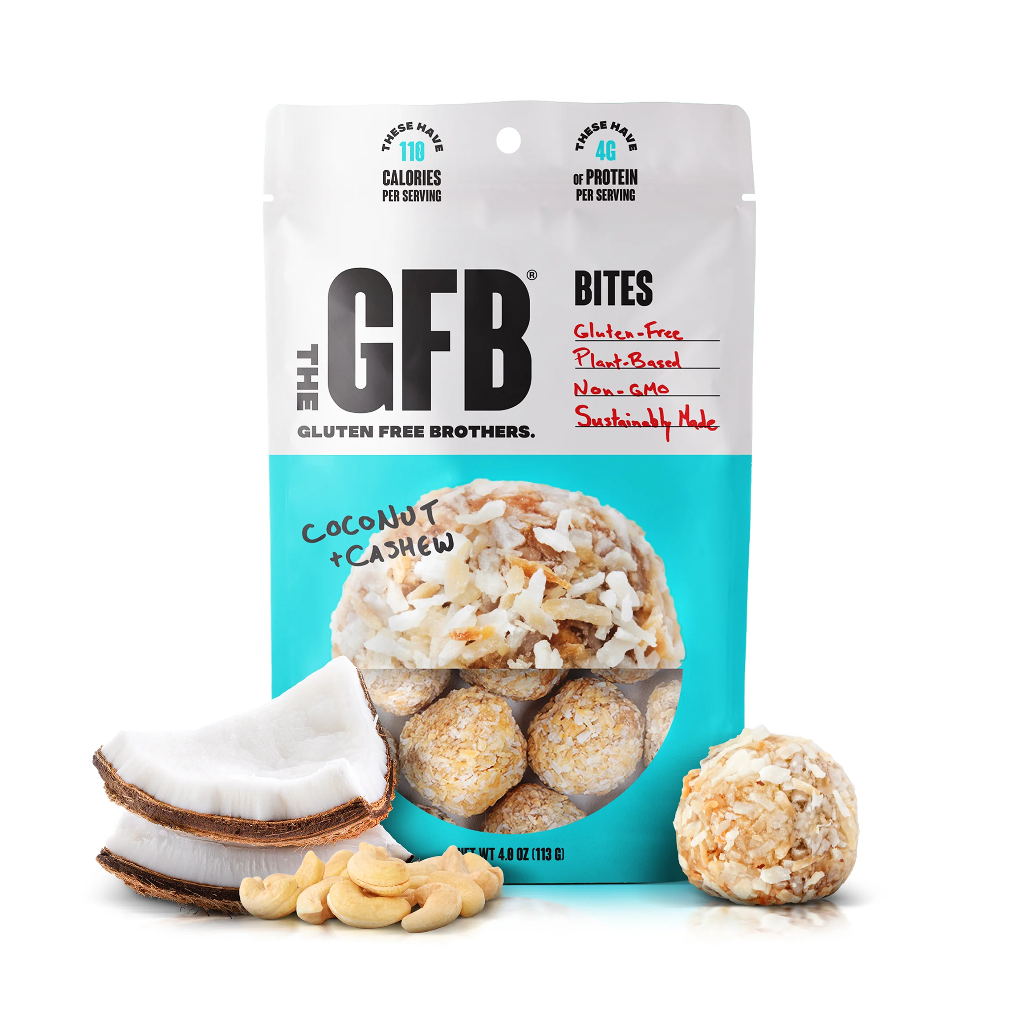 The GFB Coconut Cashew Bites
