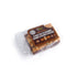 70 gram brown and orange single package of Sweets from the Earth Peanut Butter Brownie