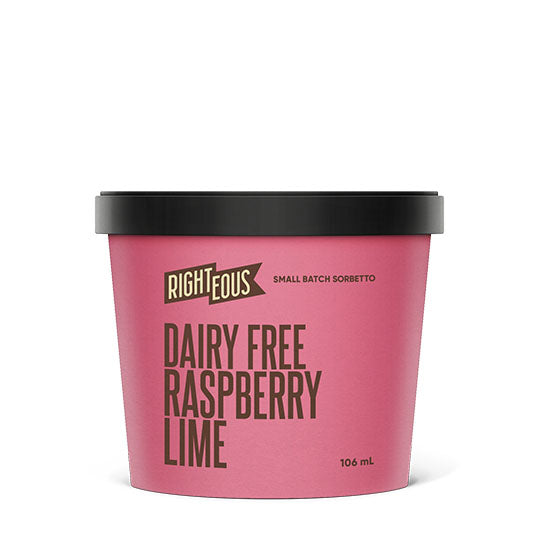 Righteous Raspberry Lime Sorbetto