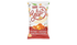 120 gram red and white Lela's Chickpea Red Curry Chips