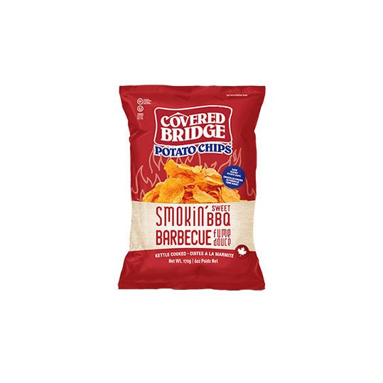 Red bag of Covered Bridge Sweet BBQ (60g)