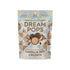 85 gram package of dream pop vegan chocolate.
