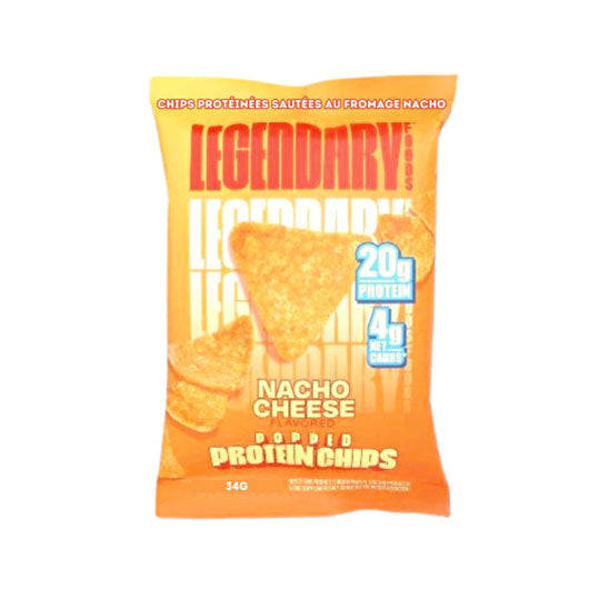 Legendary Popped Protein Chips - Nacho Cheese