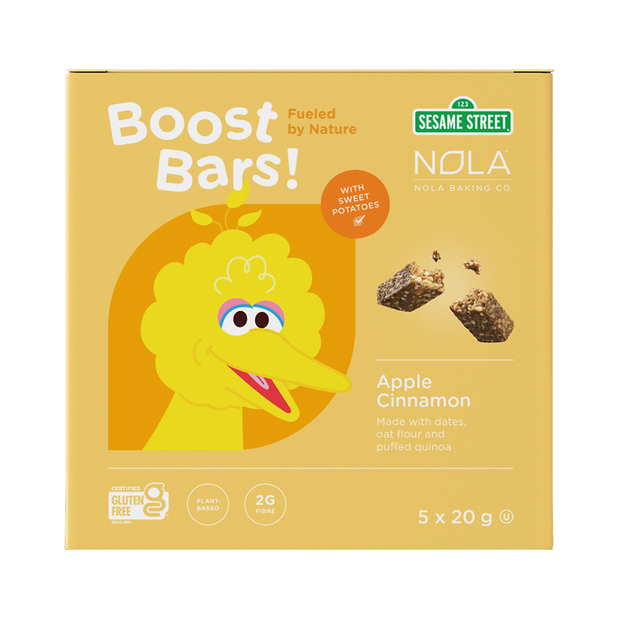 Nola Apple Cinnamon Boost Bar