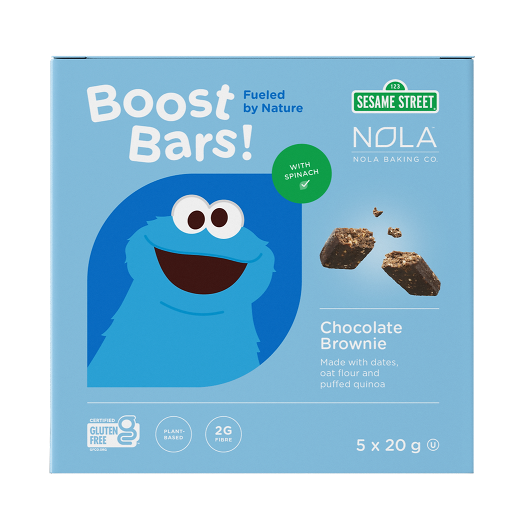 Nola Chocolate Brownie Boost Bar