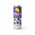 Flirt Drinks Sparkling Lemonade Blackberry Flavored can on a white background.