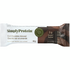 Brown and white 40 gram Simply Protein Dark Chocolate Almond bar. 