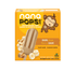 orange box with monkey, box of 3 banana bread popsicles
