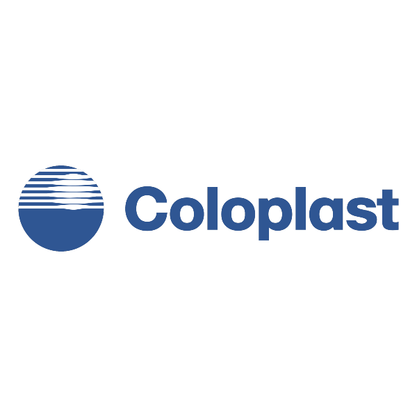 Coloplast logo.