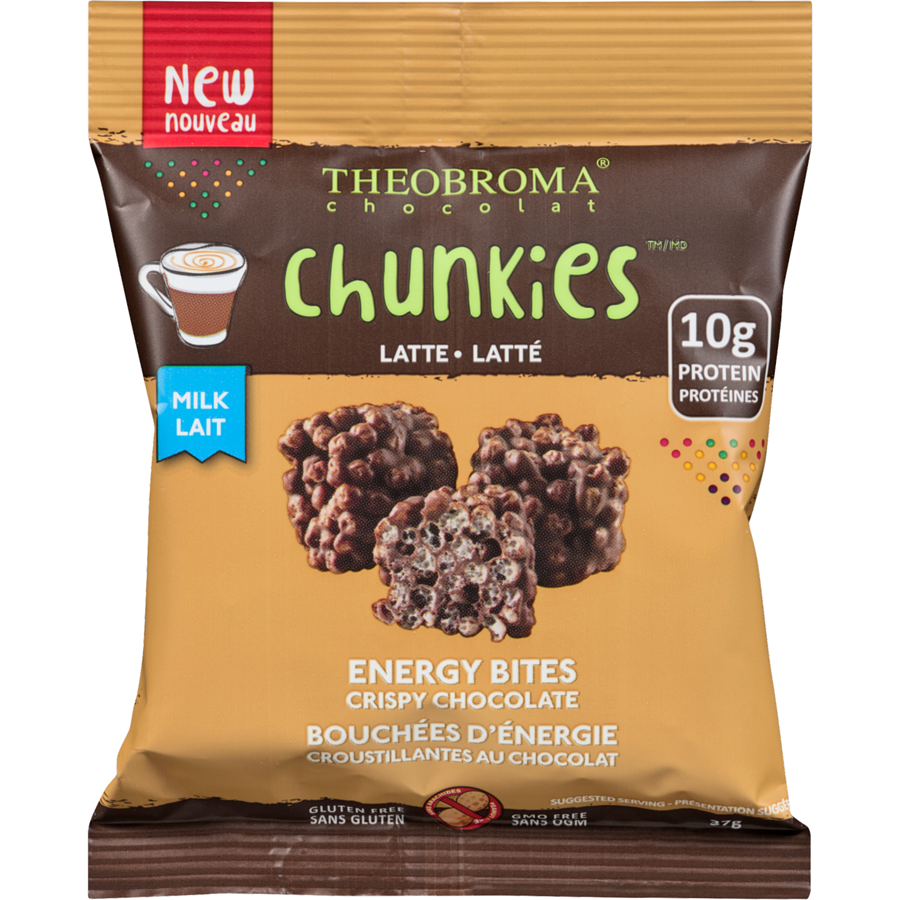 Theobroma Chocolate - 38% Milk Chocolate Latte Chunkies