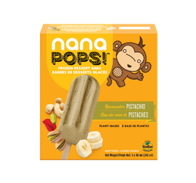 Nanapops Frozen Dessert Bar - Rosewater Pistachio