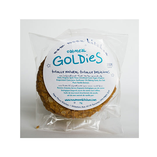 New Moon Kitchen Oatmeal Goldies Cookie (singles)