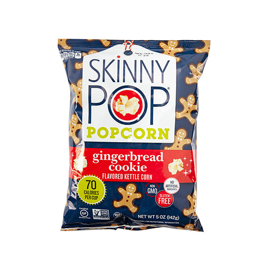 Skinny Pop Gingerbread Cookie