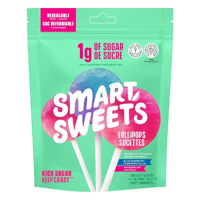 Smart Sweets Lollipops