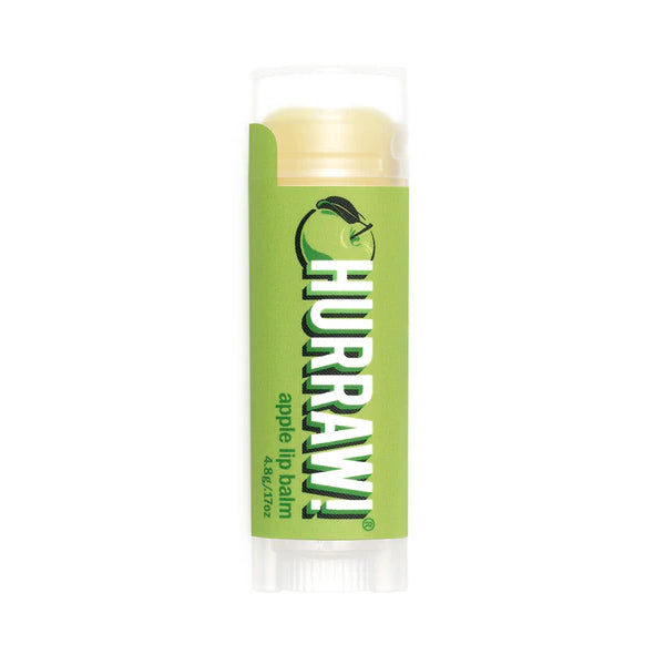 Hurraw Apple Lip balm, 4.8 grams.