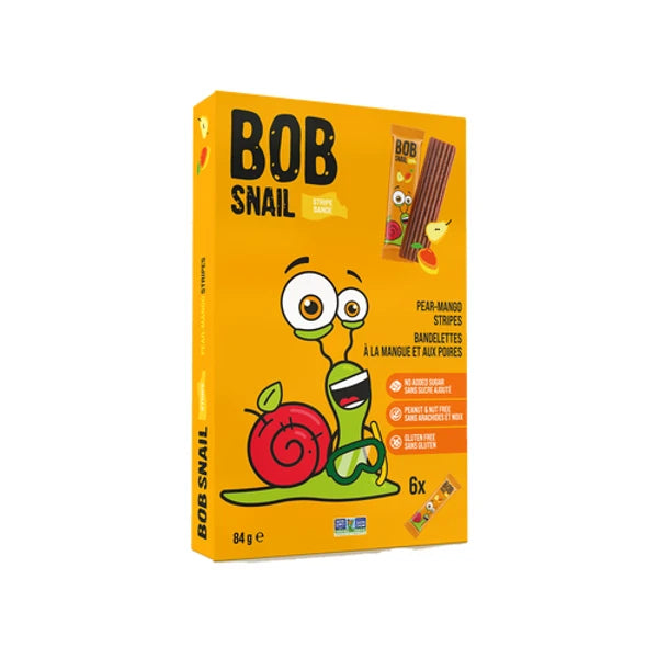 Bob Snail Pear-Mango Stripes