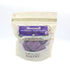 Ste Anne's Blueberry lavender nevermelts in resealable plastic packaging, 60 grams. 