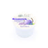 Ste Anne's Single Serve Iced Blueberry Lavender Sorbet in styrofoam white container. 