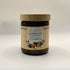 Ste Anne's Clementine Body Butter in glass jar with wood lid. 225 grams.
