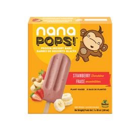 Nanapops Frozen Dessert Bar - Strawberry Funshine