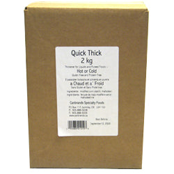 Quick Thick, 2kg, in brown box.