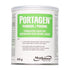 410 gram green and white can of Portagen .