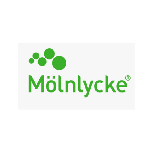 Molnlycke company logo.