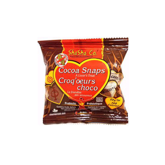 ShaSha Cocoa Snaps - Single Serve