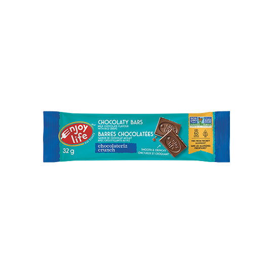 Enjoy Life Foods Chocolaty Bars Milk Chocolate With Rice Crisps