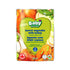 Baby Gourmet organic baby food, hearty vegetable with turkey, green packaging with fruit and vegetables pictured, tear pouch, 128mL.
