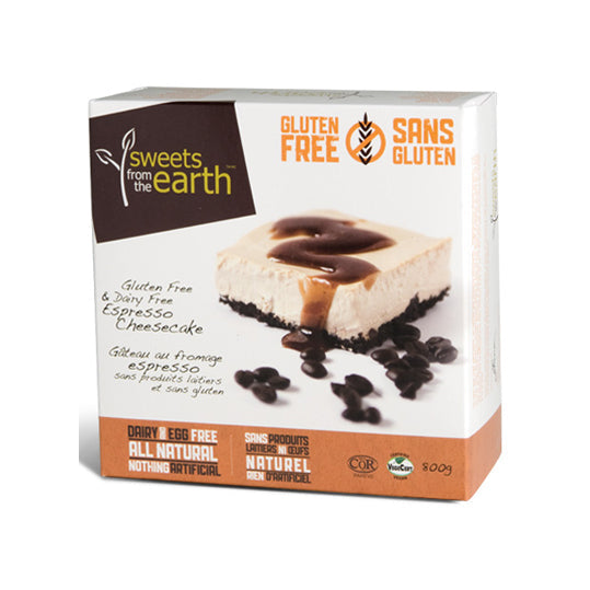 Sweets from the Earth Fair Trade Espresso Cheesecake