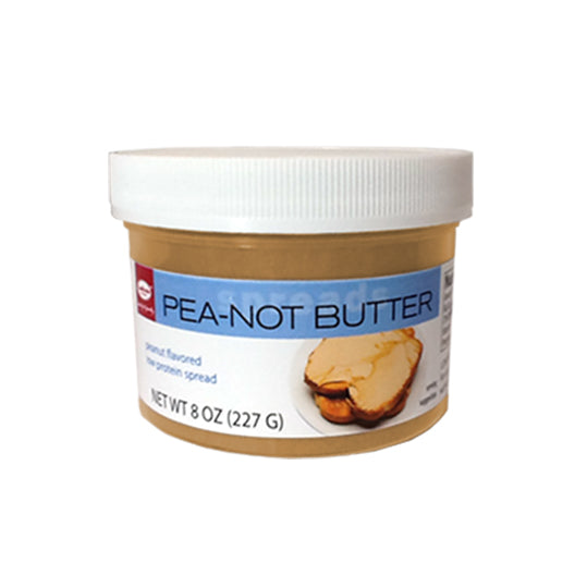 227 gram blue and white jar of Cambrooke PeaNot Butter