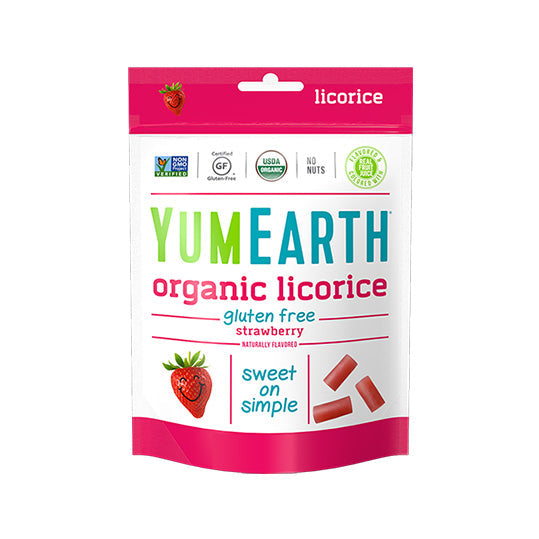 YumEarth Organic Gluten Free Strawberry Licorice