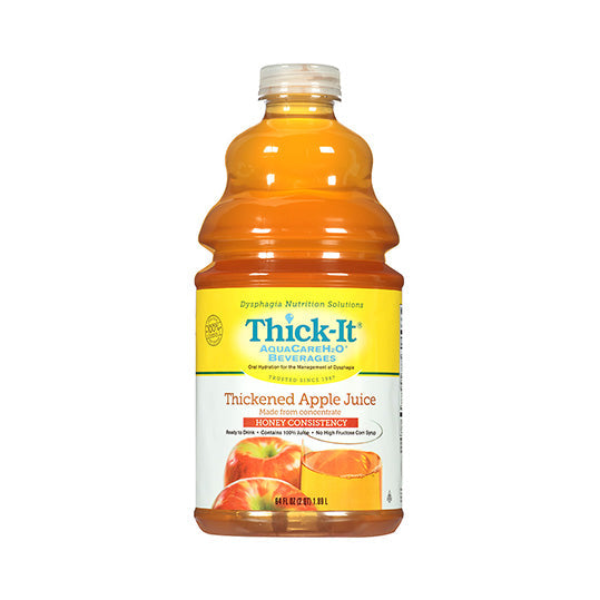 Thick-It apple juice, honey consistency, 4 units of 1.89L bottles.