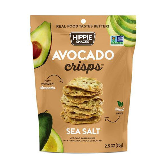 Hippie Snacks Sea Salt Avocado Crisps