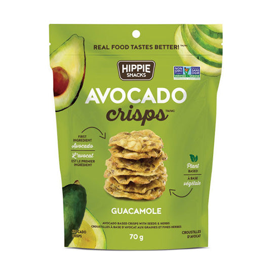 Hippie Snacks Guacamole Avocado Crisps