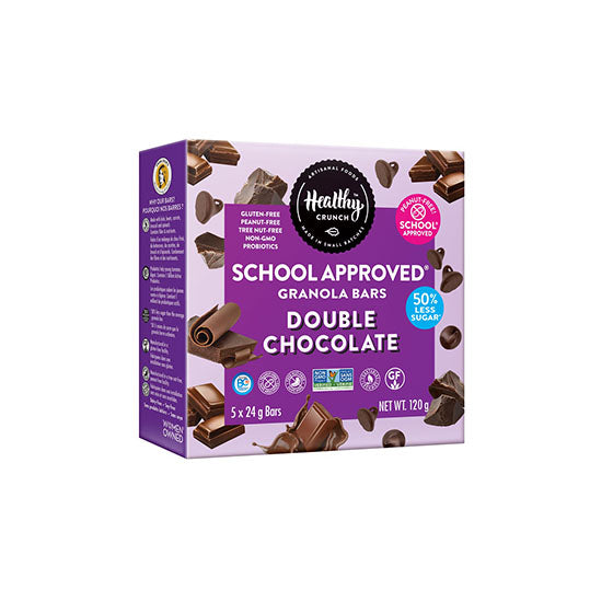 Healthy Crunch Double Chocolate Granola Bars